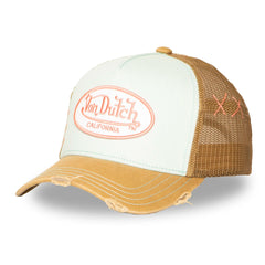Casquettes Von Dutch Beige/Blanche