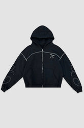 Zip Purple Place Aura Black