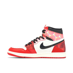 Jordan 1 X Spider Man Red Black