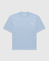 Face t-shirt oversize Noclout bleu ciel petit logo poitrine