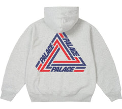 Hoodie Palace Tri-Line Gris