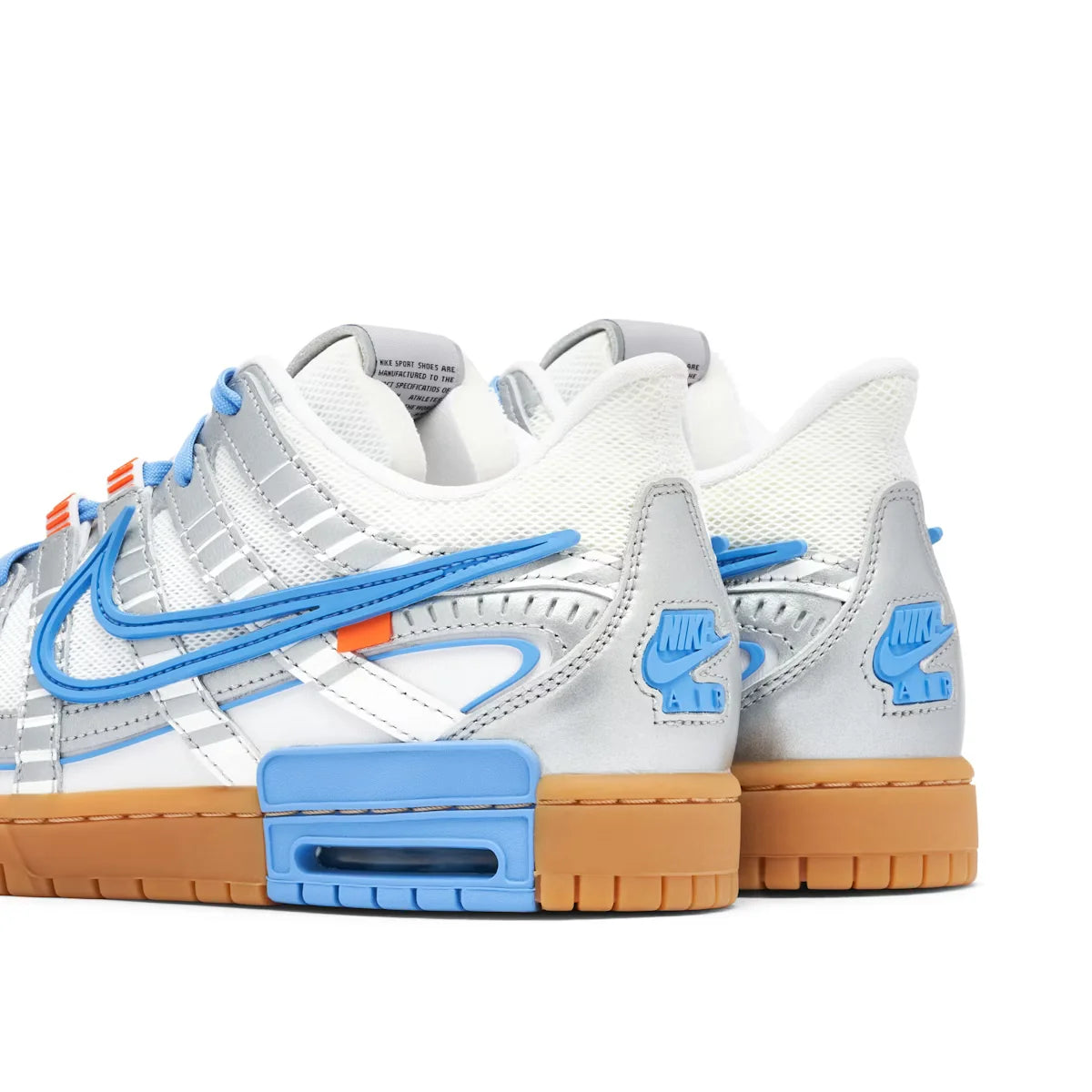Nike Dunk X Off White Rubber UNC
