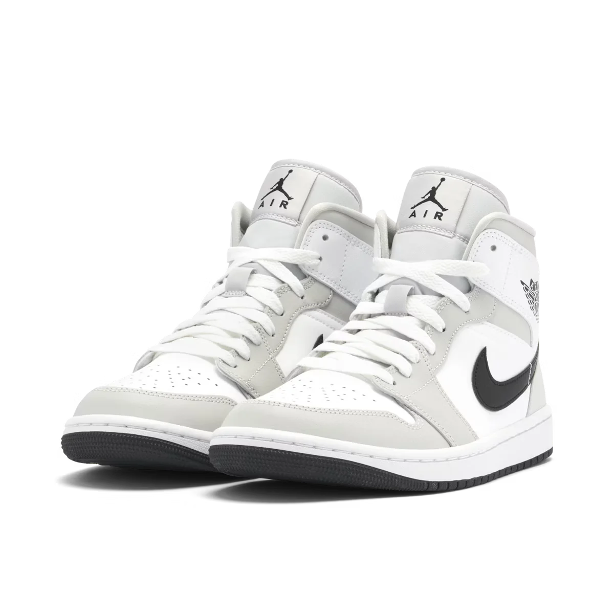 Jordan 1 Mid Light Smoke Grey