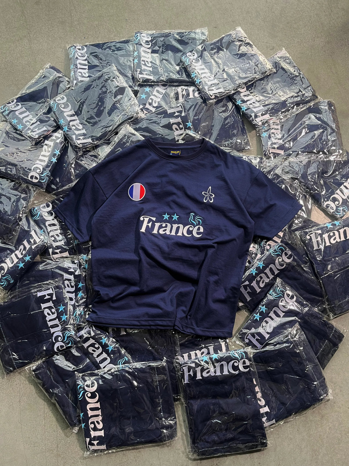 T-shirt Flor Fantasy France
