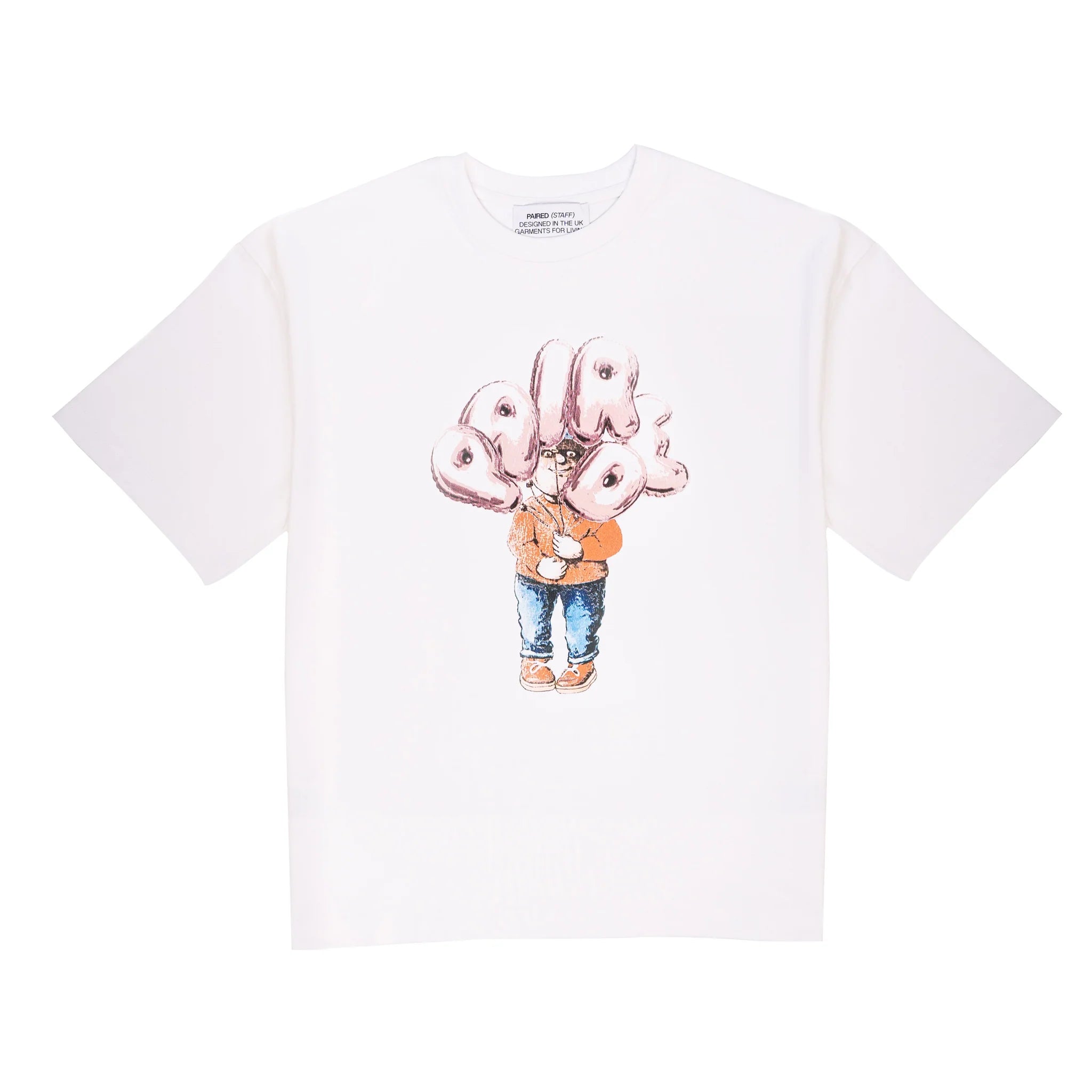 T-shirt Paired Helium