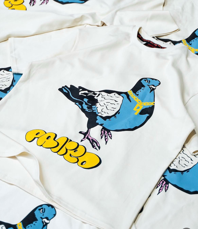 T-shirt Paired Pigeon