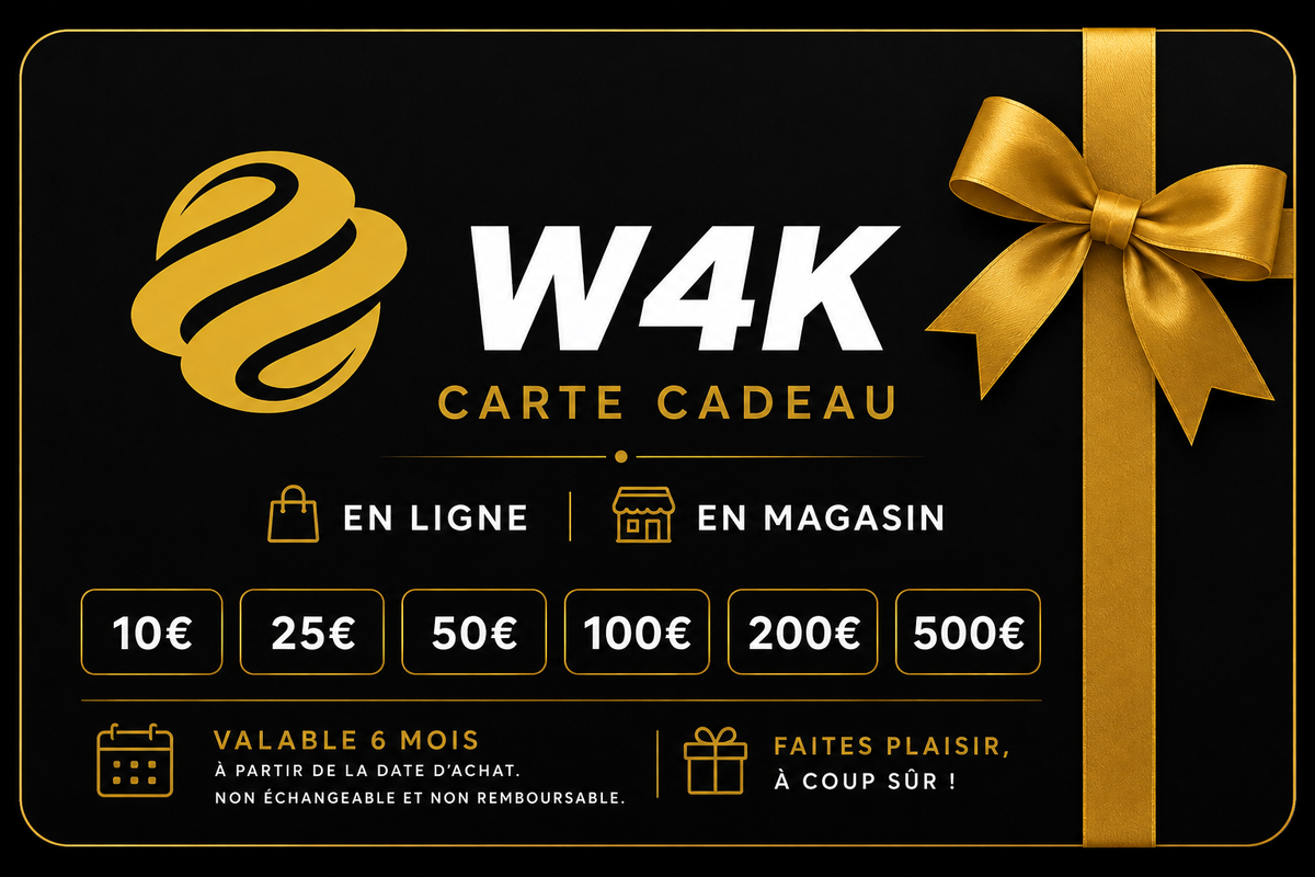 Cartes-cadeaux W4K