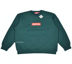 Sweat Supreme Box Logo Pine Green