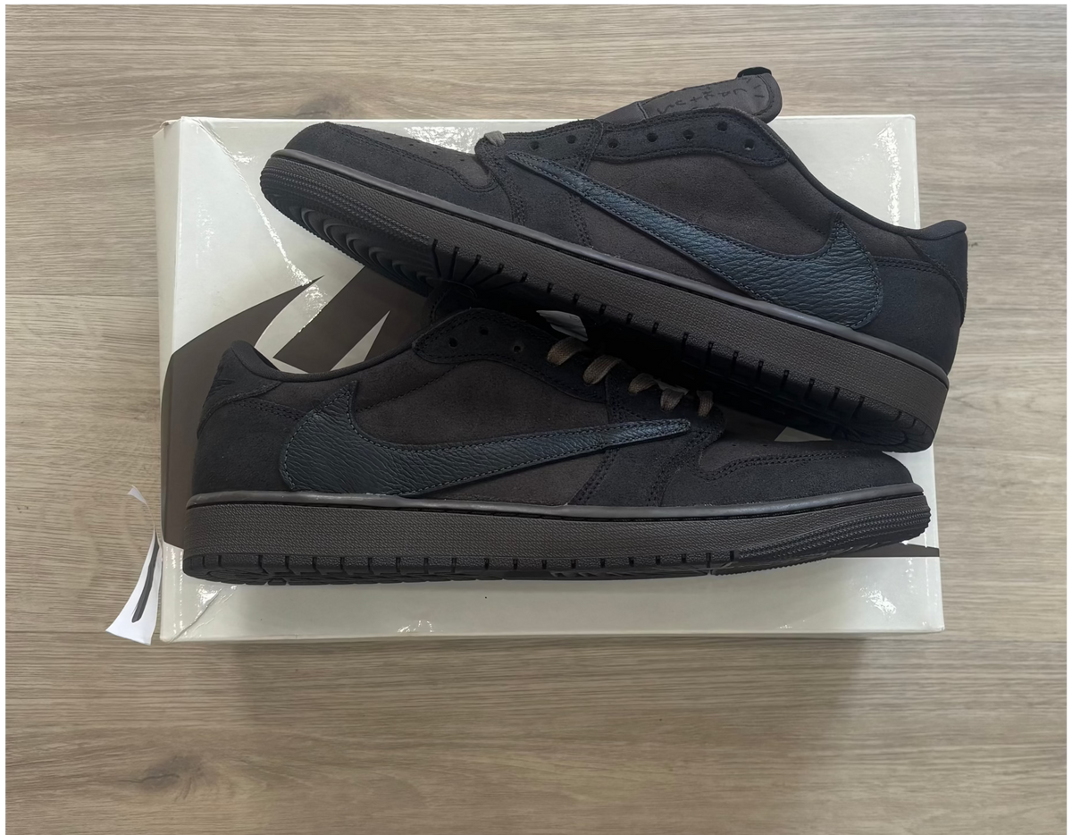 Jordan 1 X Travis Scott Velvet Brown
