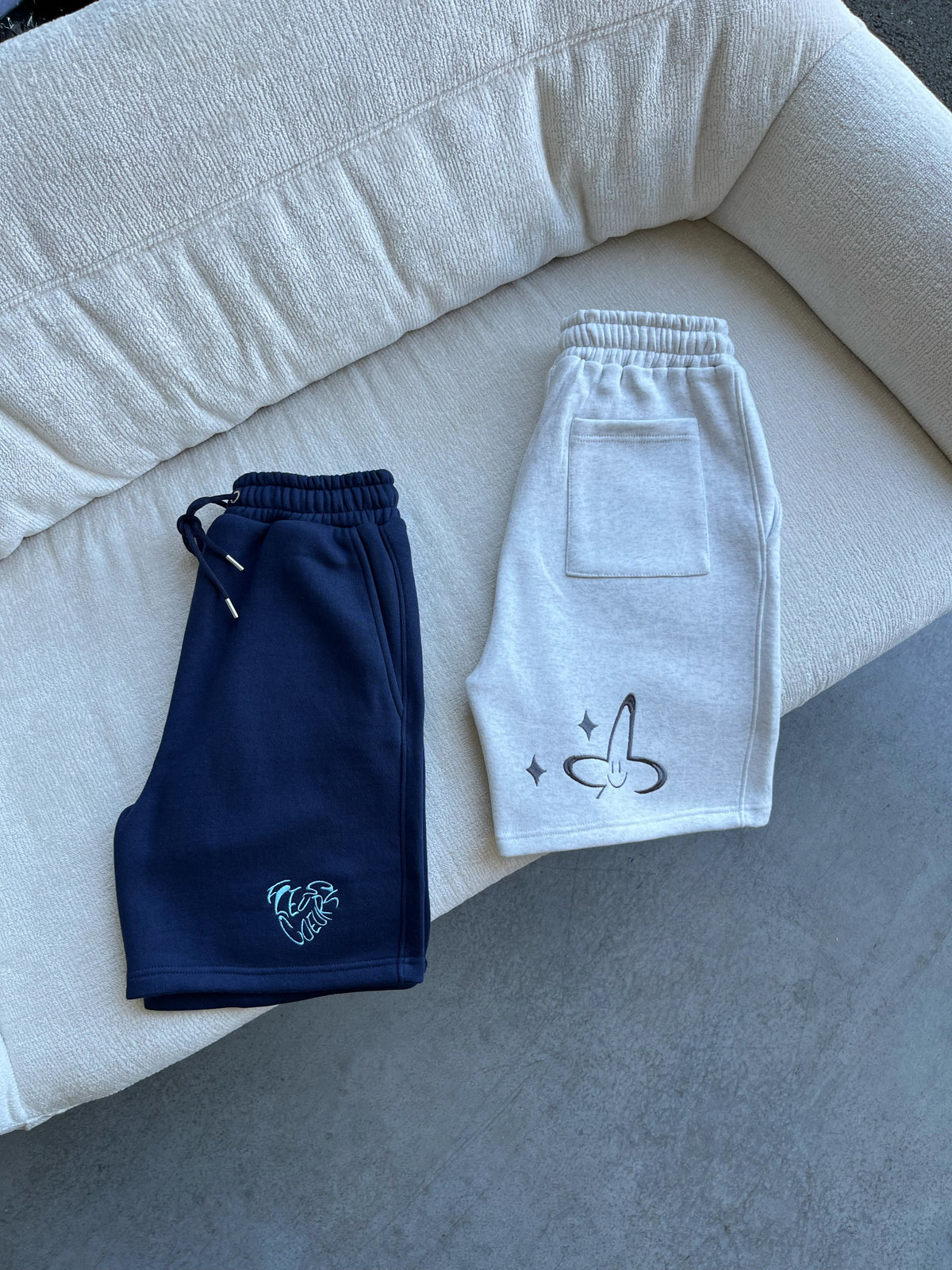 Short Flor Fantasy Bleu