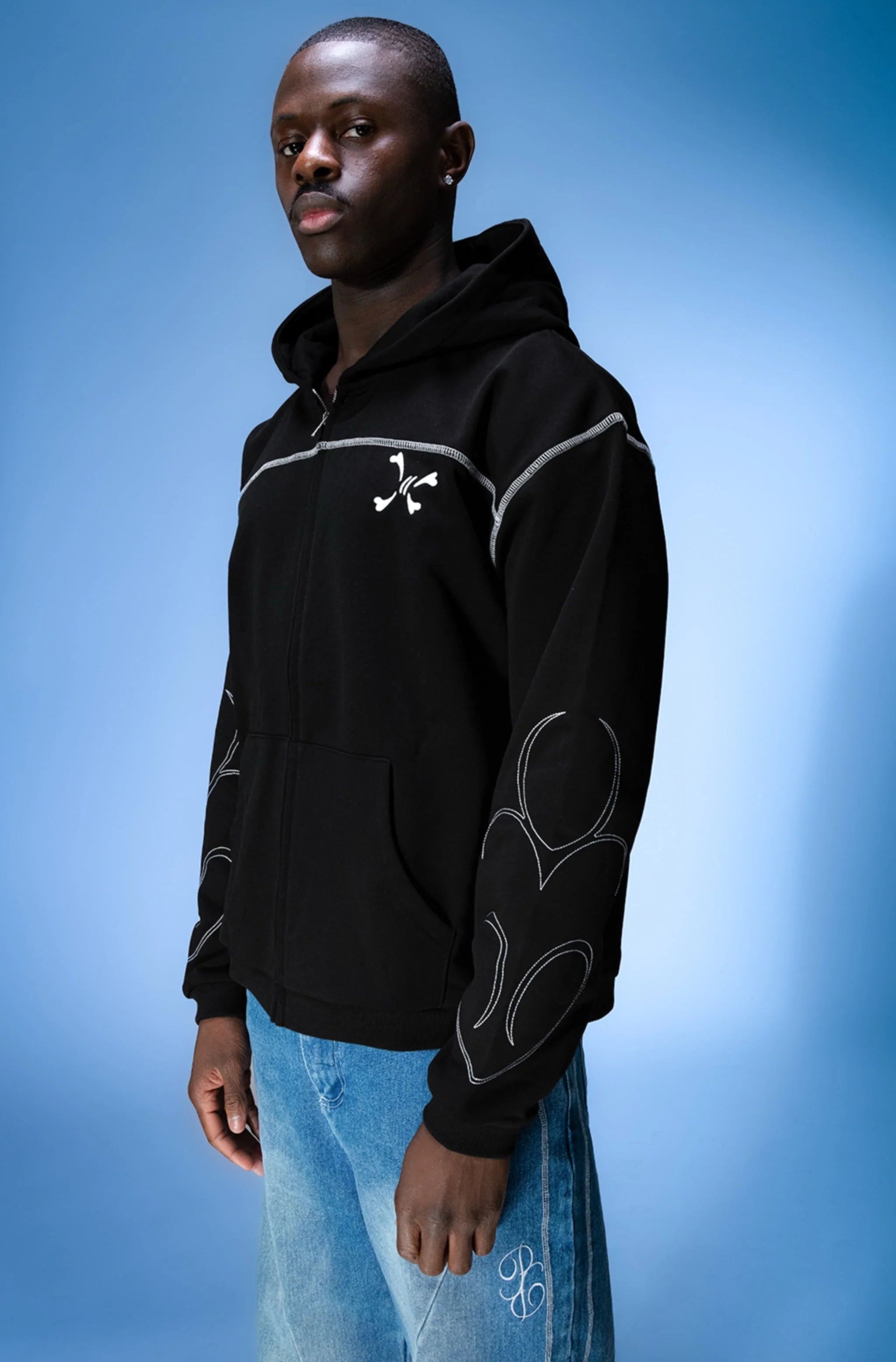 Zip Purple Place Aura Black