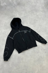 Zip Purple Place Aura Black