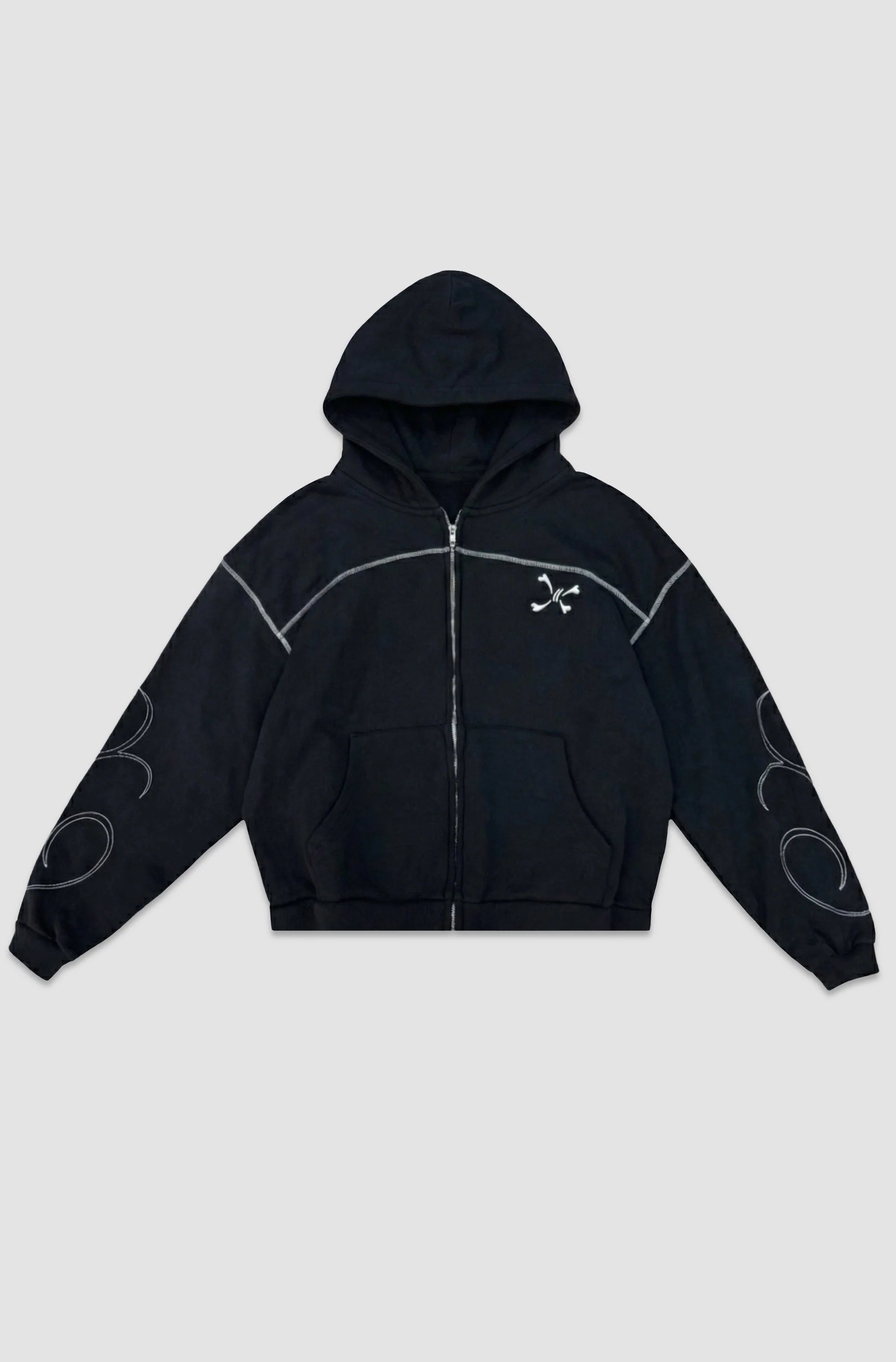 Zip Purple Place Aura Black