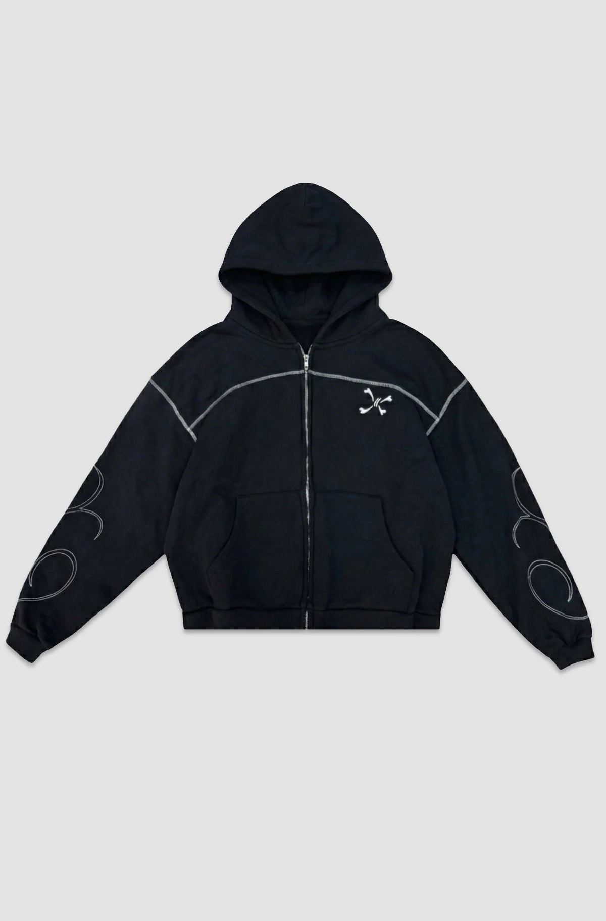 Zip Purple Place Aura Black