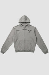 Zip Purple Place Aura Gris