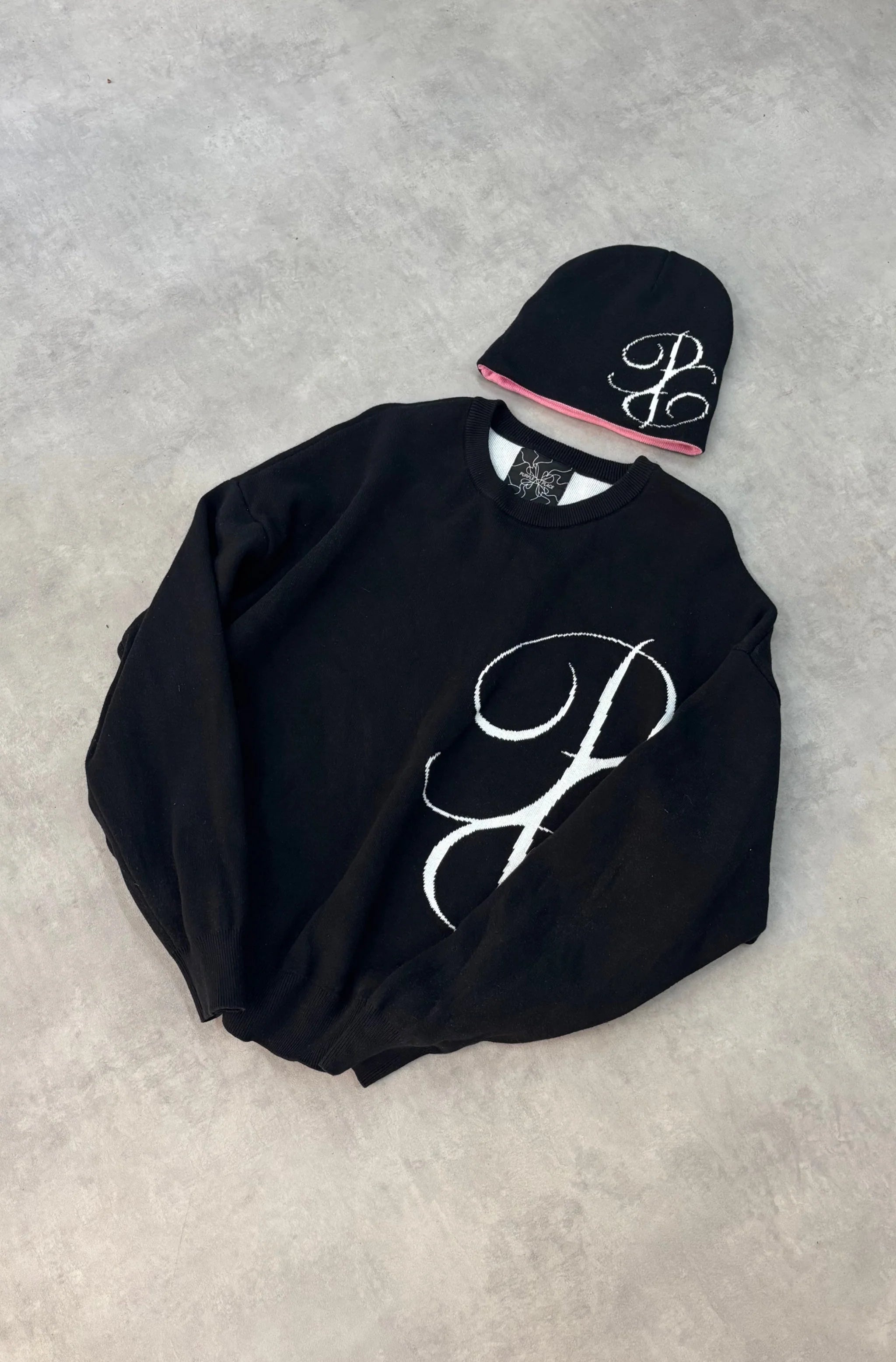 Sweat Purple Place Black 96