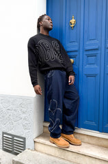 Pantalon Purple Place Navy Aura