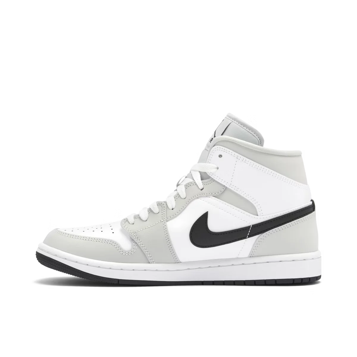Jordan 1 Mid Light Smoke Grey