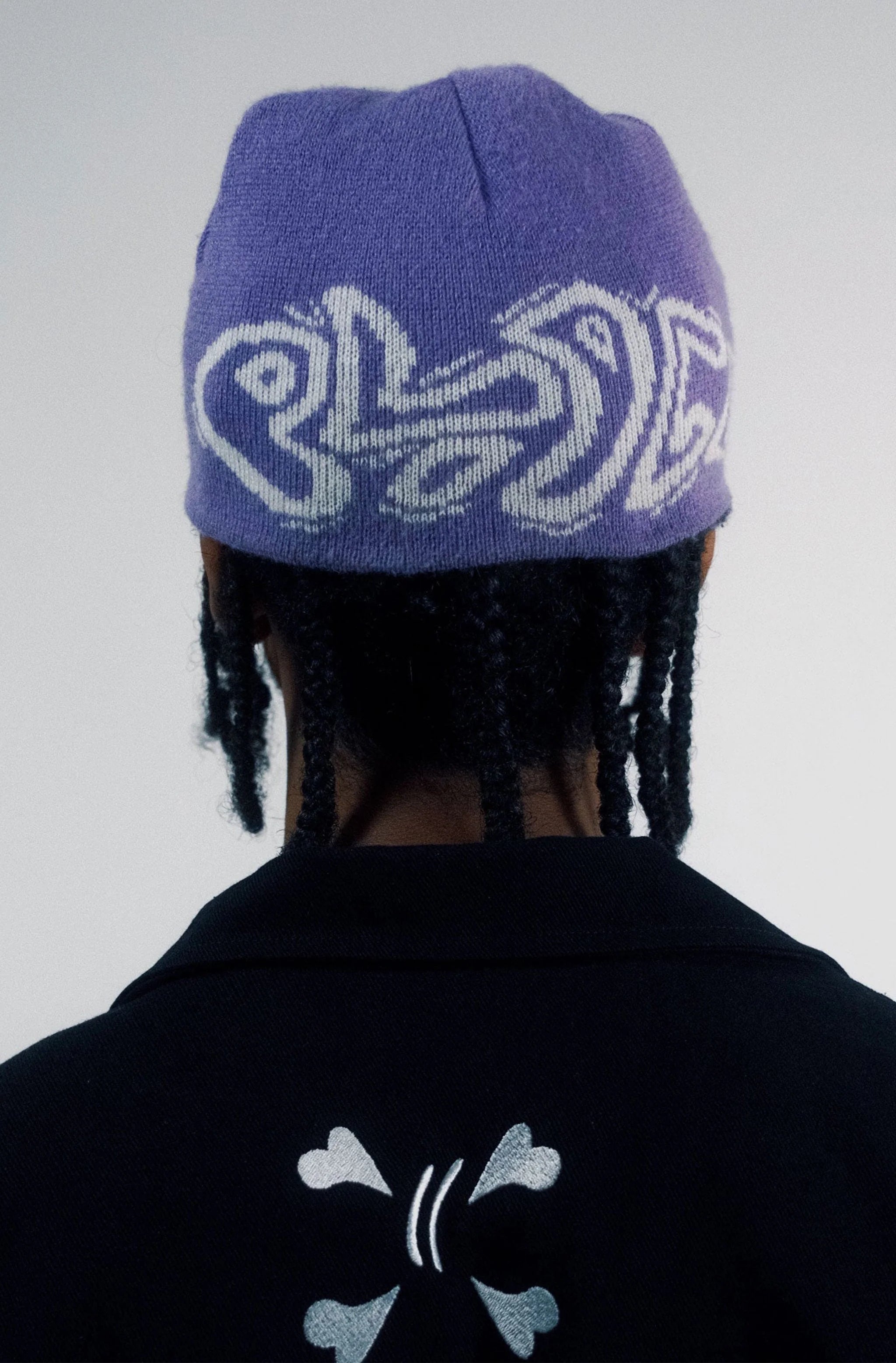 Bonnet Purple Place Réversible Invasion