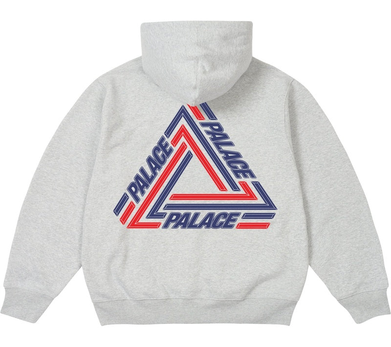 Hoodie Palace Tri-Line Gris